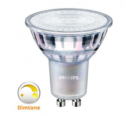 GU10 Philips MAS LED 4.9W 2200-2700K Dimtone