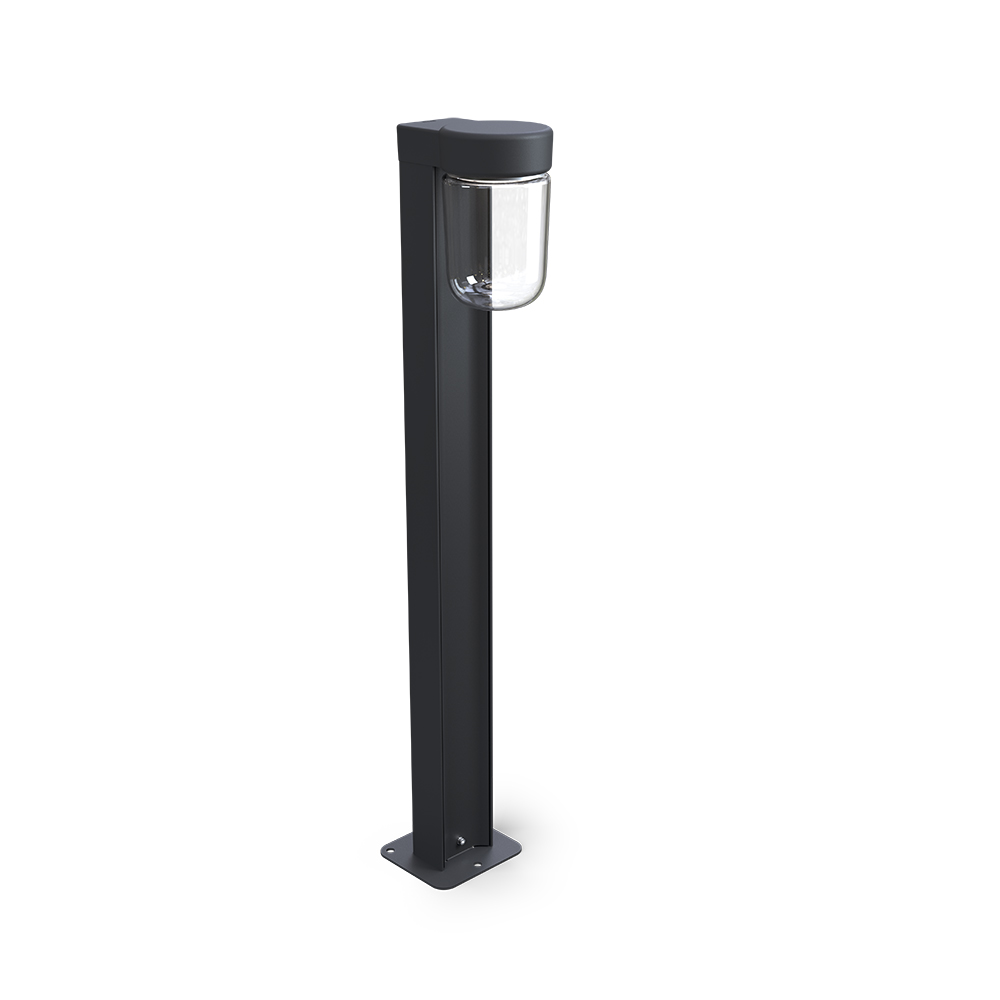 Moon pollare H947 IP44 svartstruktur LED