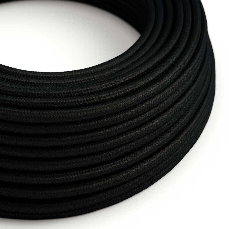 Creative Cables 50m Svart Viskos 3x0,75